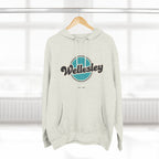 Wellesley Retro Vibe Hoodie for Casual Days, Streetwear, Unisex Gift, Cozy Layering Apparel