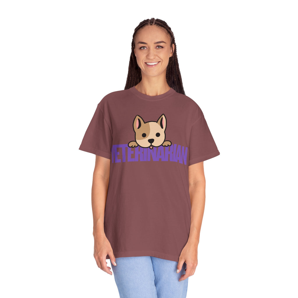 Veterinarian Unisex Garment-Dyed T-shirt