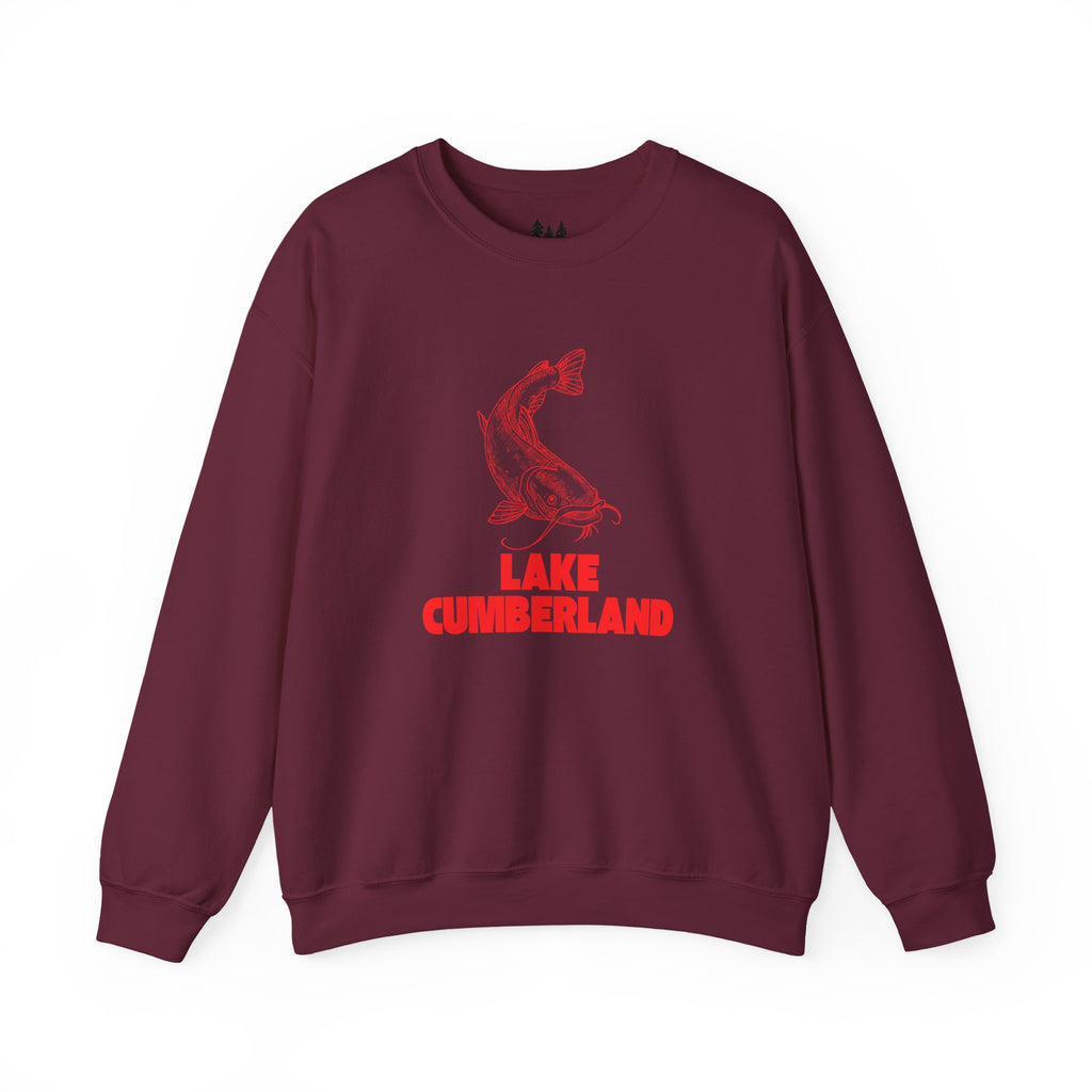 Lake Cumberland Fishing Sweatshirt, Cozy Crewneck, Perfect for Outdoorsy Lovers, Casual Wear, Gift for Nature Enthusiasts, Lake Life Apparel