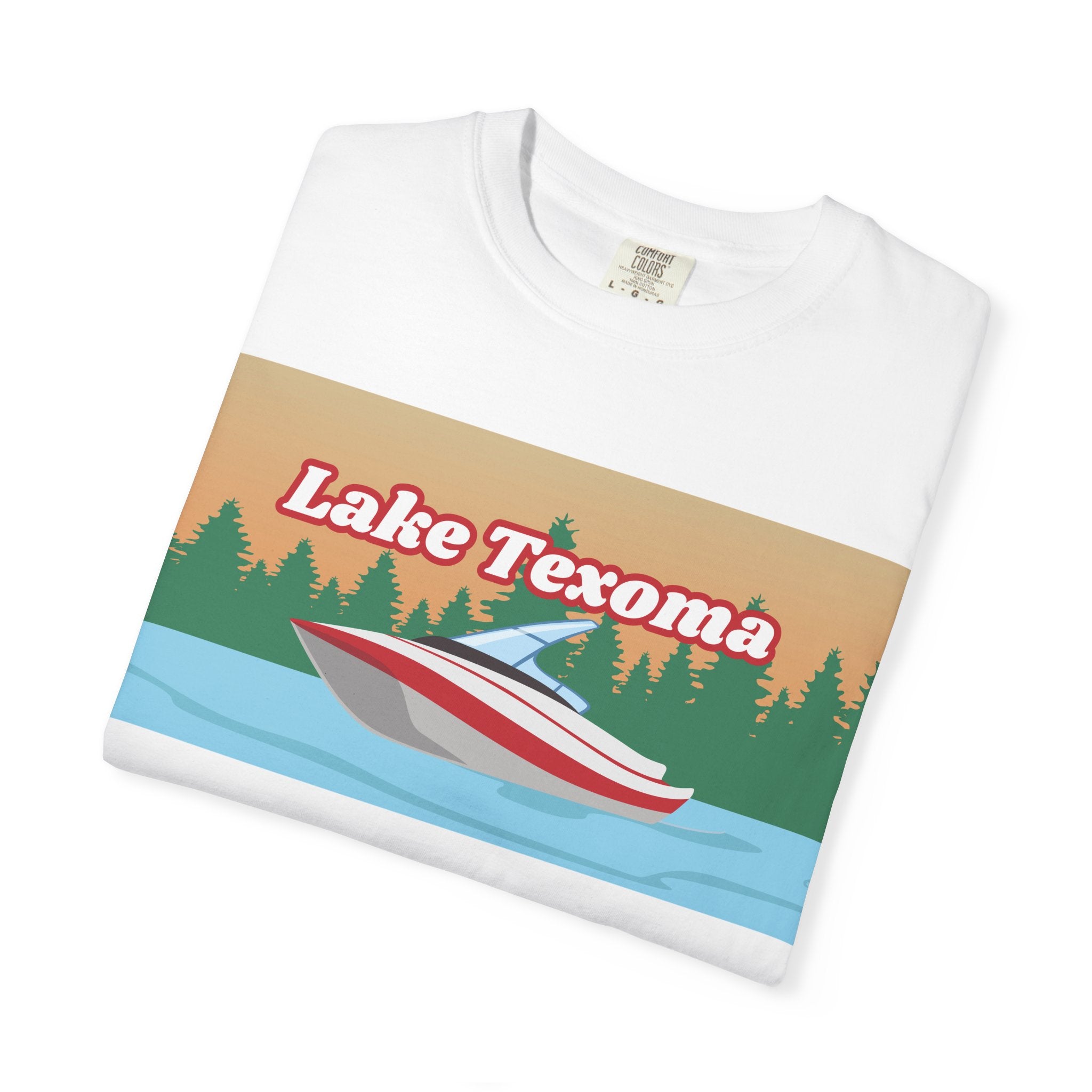 Lake Texoma Relaxed Unisex T-Shirt, Summer Vibes Tee, Outdoor Adventure Shirt, Lake Life Apparel, Gift for Nature Lovers, Vacation Wear