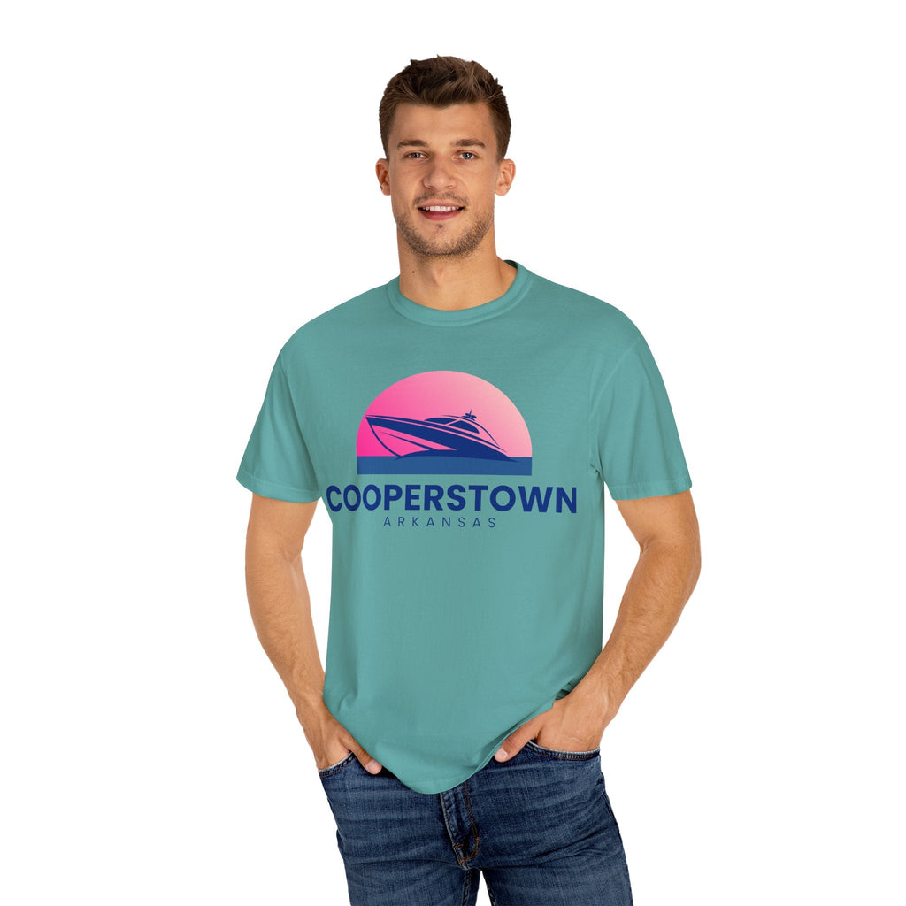 Cooperstown Vibes, Unisex T-shirt, Casual Tee, Travel Souvenir, Vacation Top