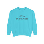 Plymouth Chill Vibes Sweatshirt - Unisex Garment-Dyed Style, Perfect for Lounging