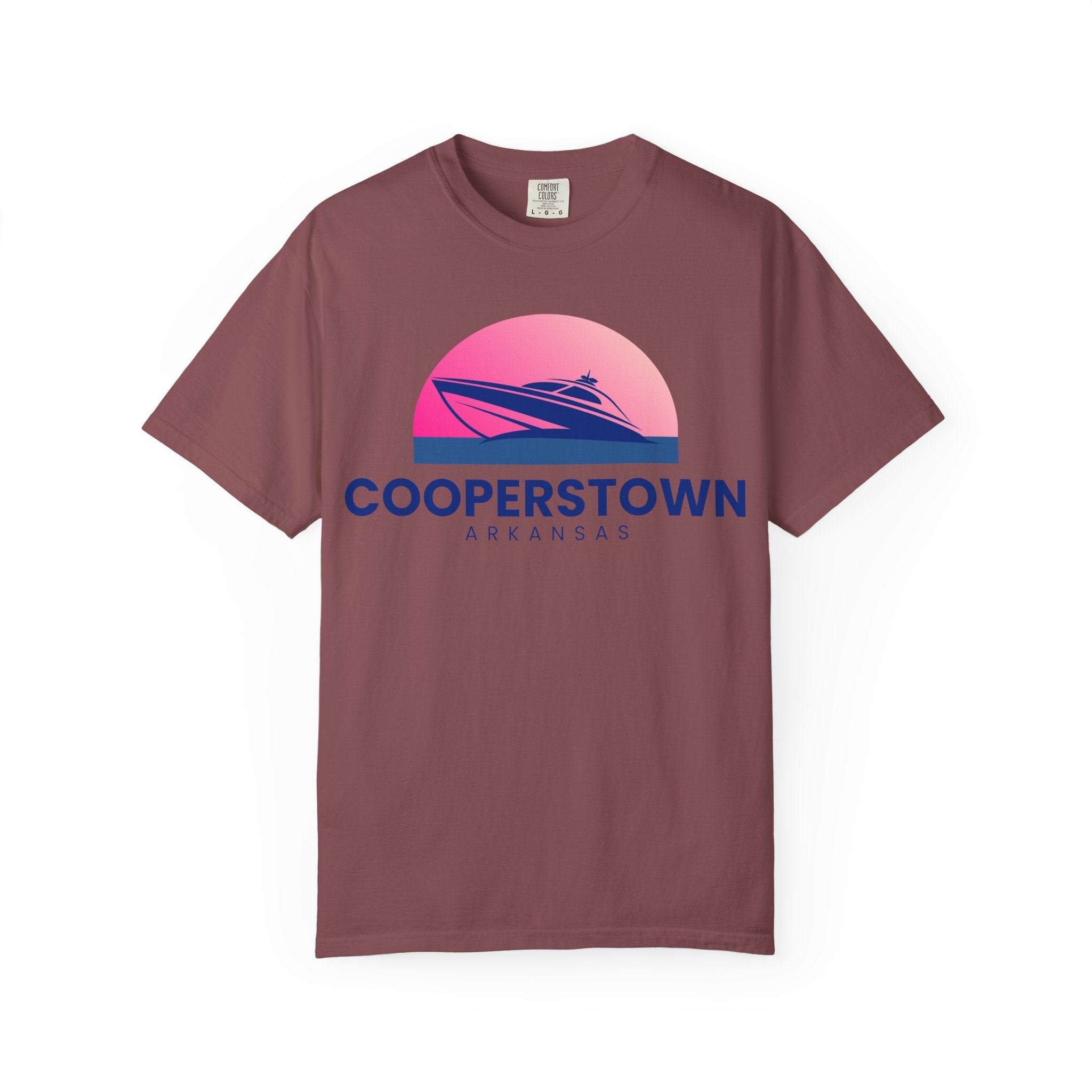 Cooperstown Vibes, Unisex T-shirt, Casual Tee, Travel Souvenir, Vacation Top