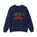 Lake Cumberland Fishing Sweatshirt, Unisex Crewneck, Casual Wear, Gift for Fishermen, Outdoor Apparel, Lake House Cozy