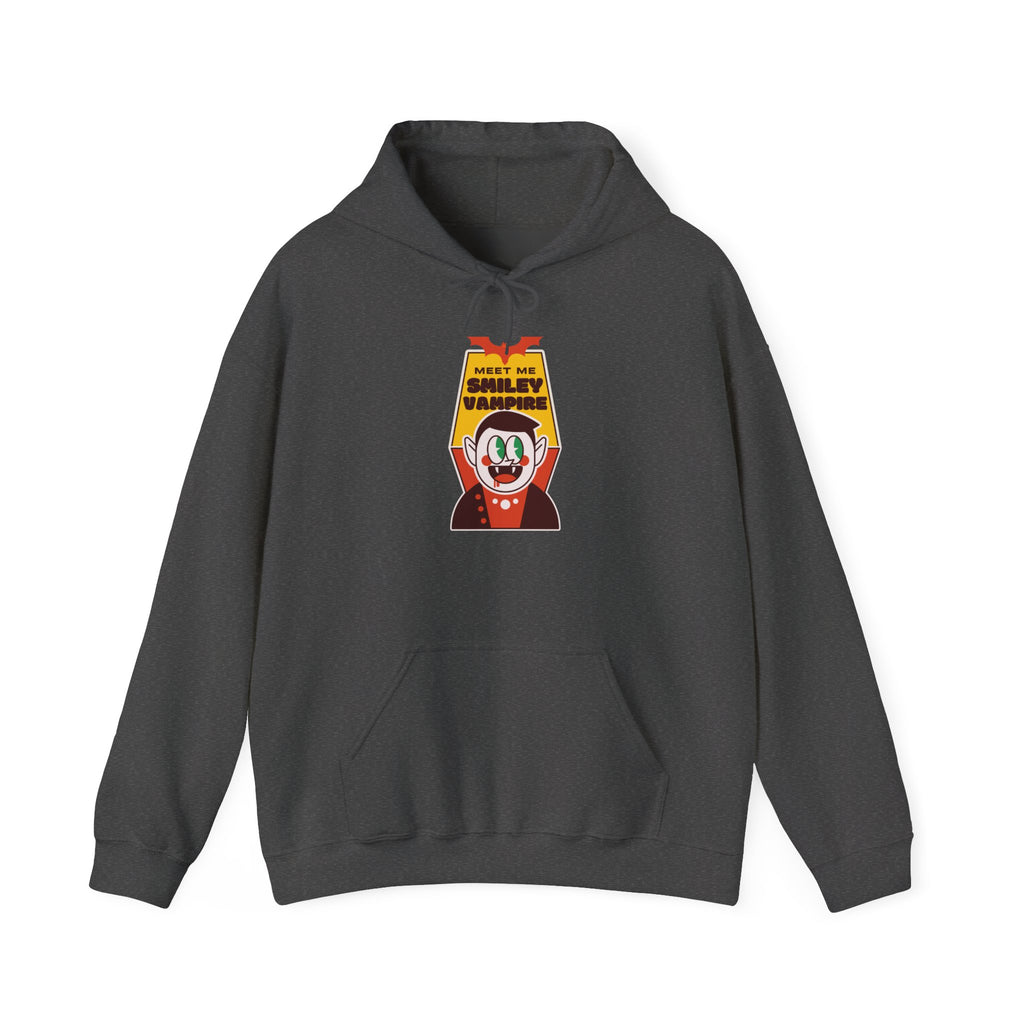 Colorful Vampire-Themed Unisex Hoodie, Perfect for Halloween, Cozy Casual Wear, Birthday Gift, Statement Piece, Fun Design