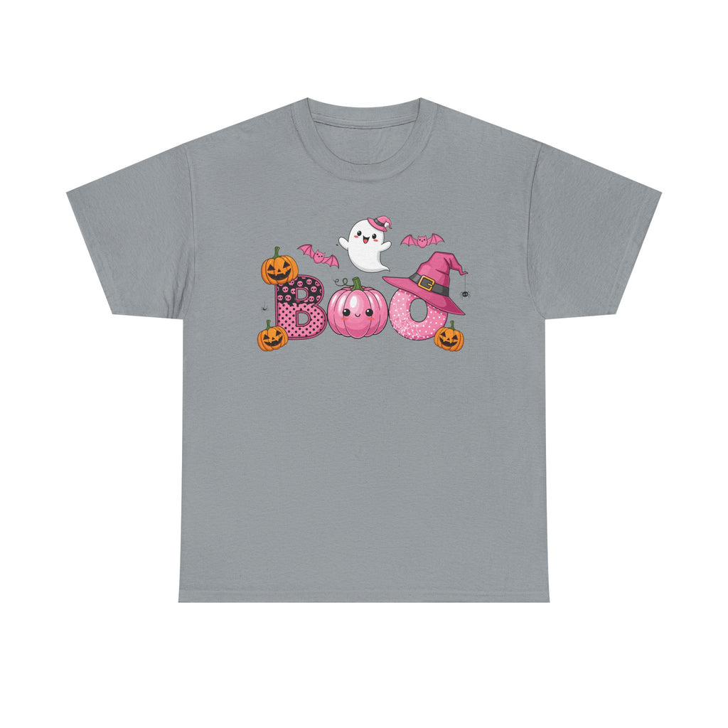 Halloween Ghostly Boo Tee, Unisex Halloween T-Shirt, Trick or Treat Shirt, Spooky Season Apparel, Cute Halloween Gift