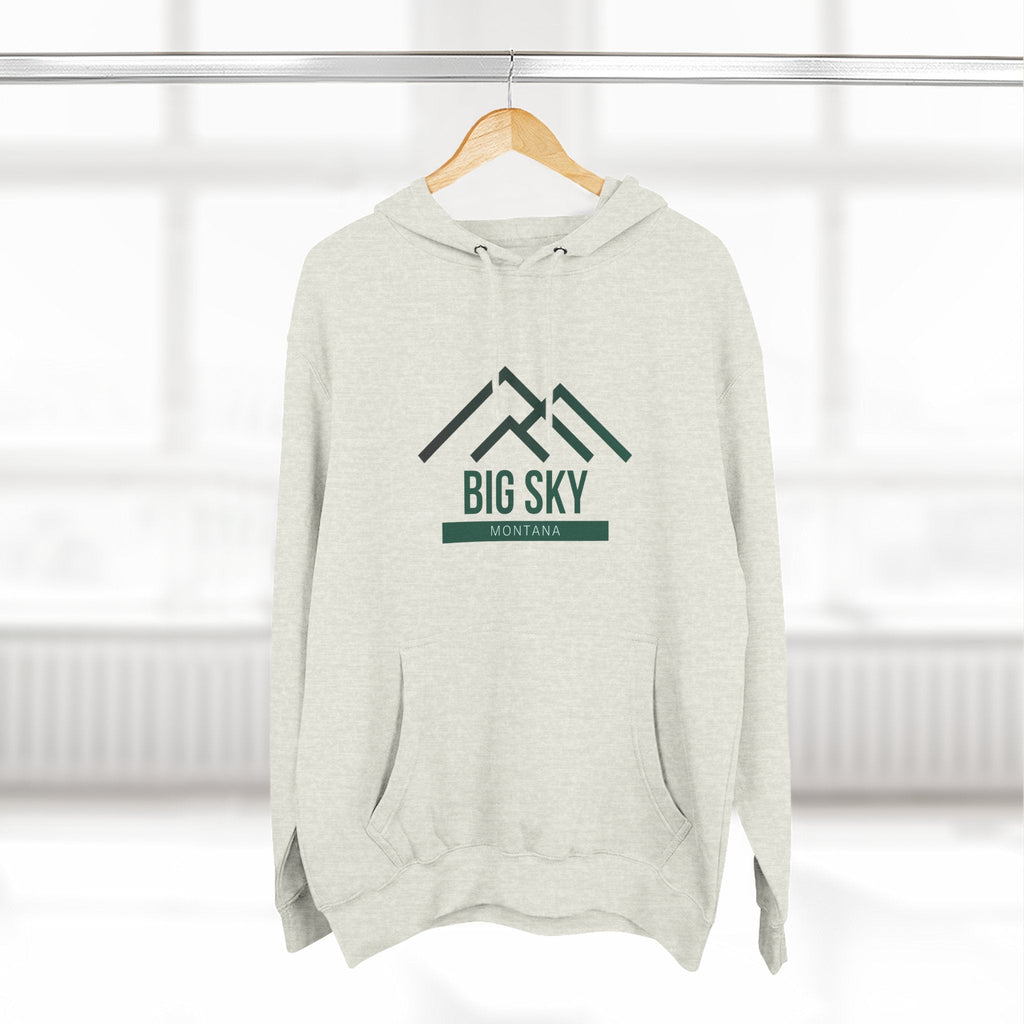Big Sky Vibes Hoodie with Design, Perfect for Autumn Lovers, Comfortable and Stylish, Great Gift for Vacations