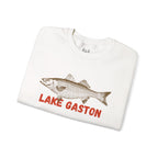 Lake Gaston Fishing Sweatshirt, Unisex Crewneck, Casual Wear, Gift for Fishermen, Outdoor Apparel, Lake House Cozy