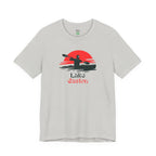 Lake Gaston Tee - Kayaking Graphic Unisex Jersey Short Sleeve Shirt, Outdoor Adventure Gift, Summer Vibes, Lake Lover Apparel