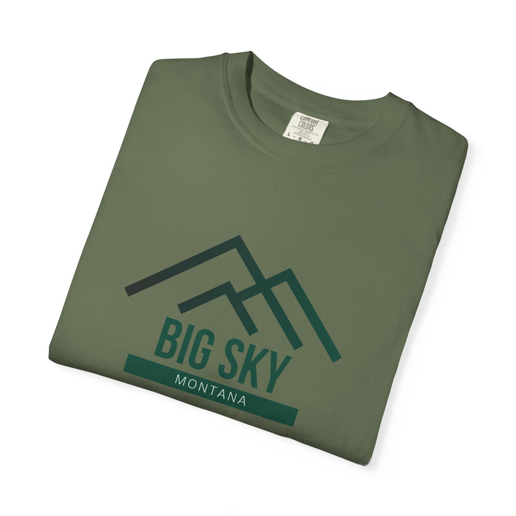Big Sky Vibes, Unisex T-shirt, Casual Tee, Travel Souvenir, Vacation Top