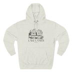 Cozy Lake Lanier Fleece Hoodie - Perfect for Relaxing, Outdoor Adventures, Gifts for Nature Lovers, Fall and Winter Apparel