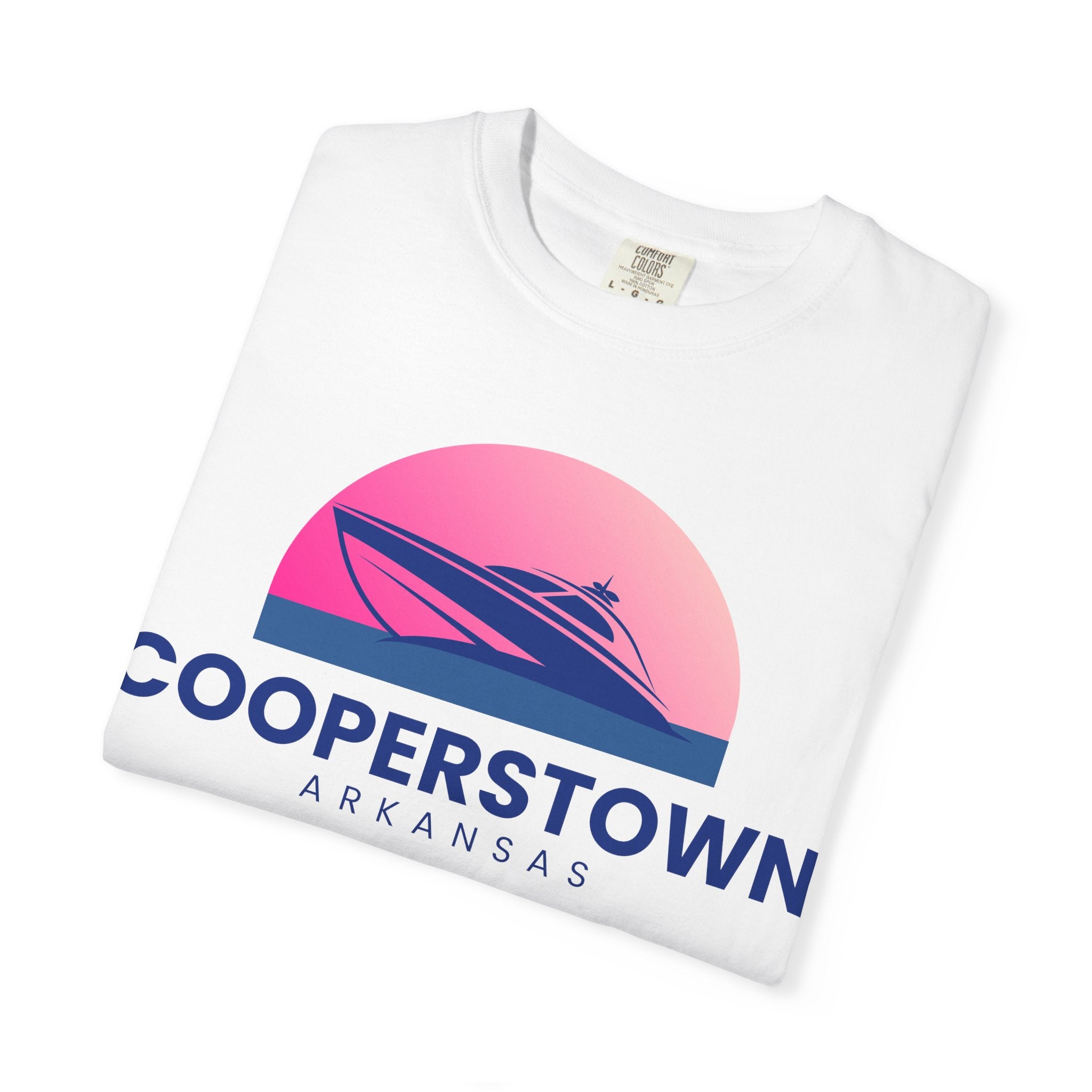 Cooperstown Vibes, Unisex T-shirt, Casual Tee, Travel Souvenir, Vacation Top