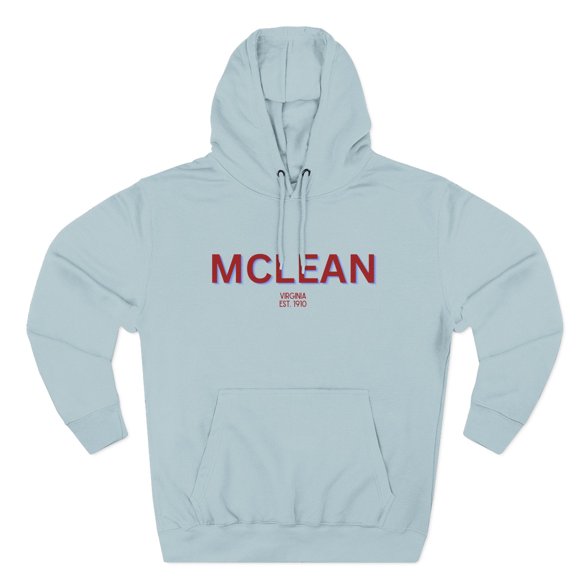McLean Fleece Hoodie, Casual Sweatshirt, Cozy Layering Piece, Perfect Gift for All Occasions, Stylish Streetwear