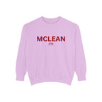 McLean Unisex Garment-Dyed Sweatshirt | Cozy Fashion, Perfect for Casual Outings, Gifts, Fall & Winter Style, Everyday Comfort