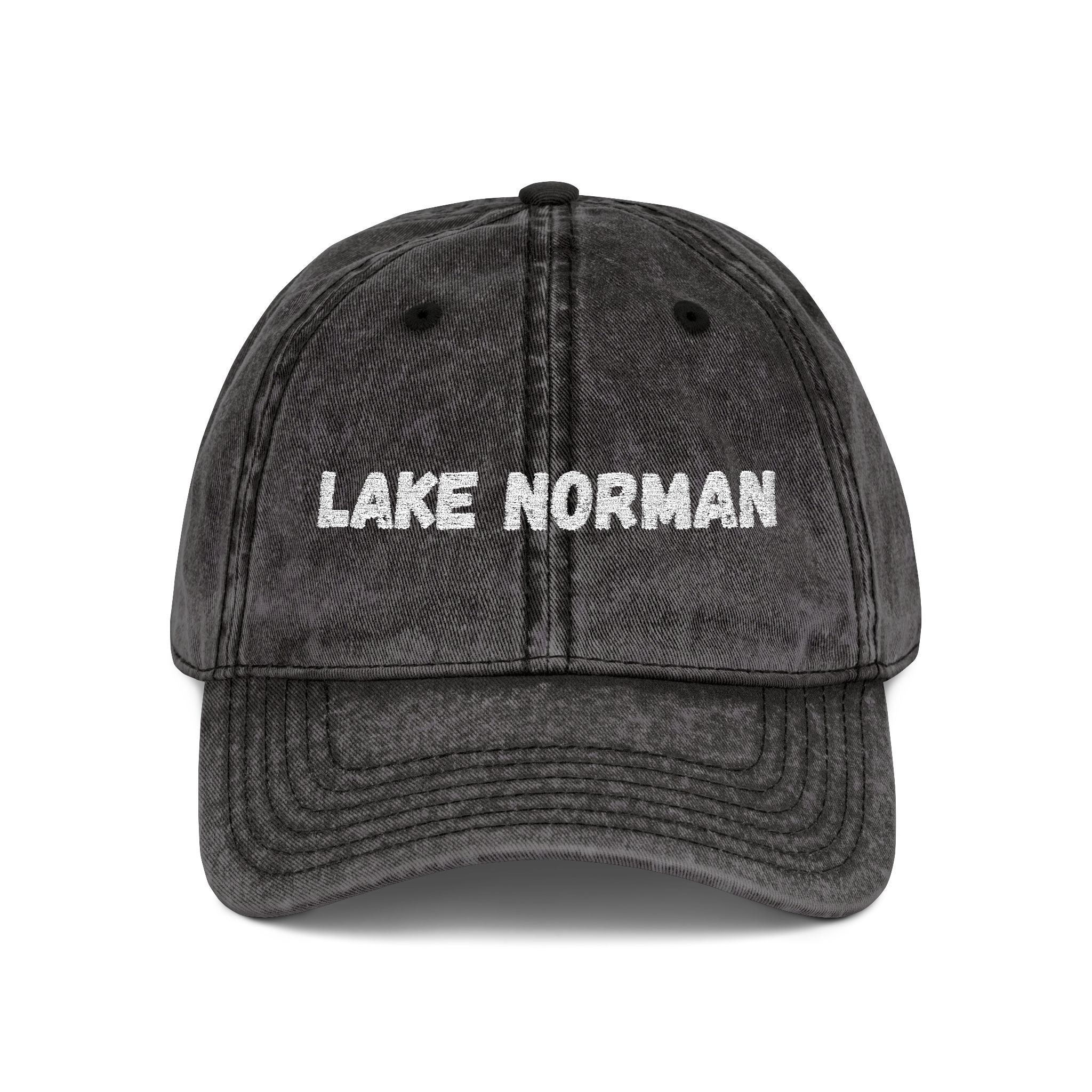 Lake Norman Embroidered Hat, Vintage Cap, Casual Summer Accessory, Gift for Outdoor Lovers, Lake Trip Gear