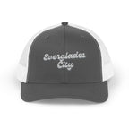 Everglades City Sparkly Trucker Cap with Rhinestone 'Ballin' Style' Design | Trendy Snapback Hat for Fashion Lovers, Unisex Gift for Holidays