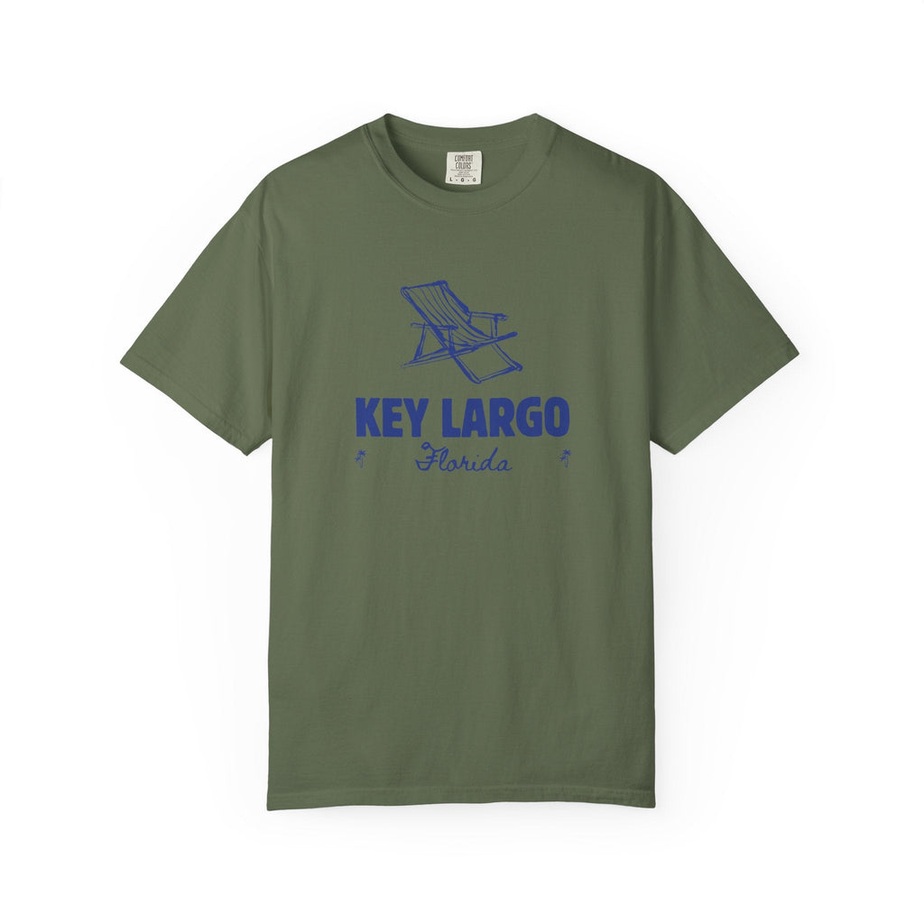 Key Largo - Unisex Garment-Dyed T-shirt, Casual Outfit, Gift for Nature Lovers, Vacation Essentials