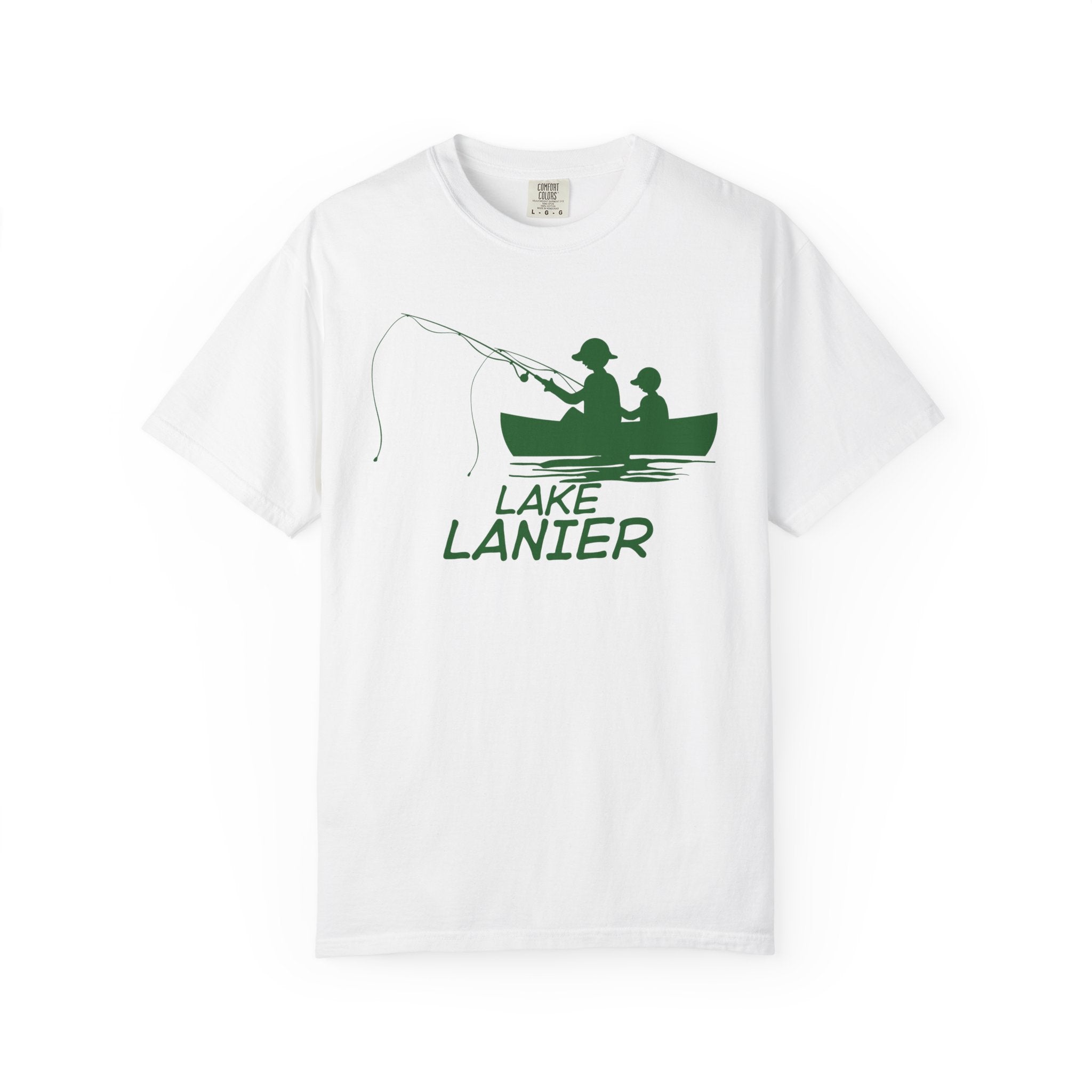 Lake Lanier Fishing Unisex T-shirt - Perfect for Gifts, Outdoor Adventures, Family Reunions, Summer Vacations, and Casual Wear