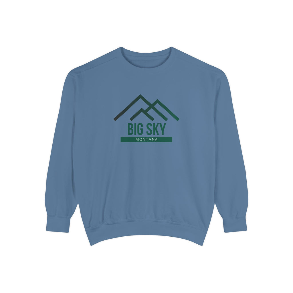 Big Sky Unisex Sweatshirt, Cozy, Perfect Autumn Gift, Relaxed Style for All