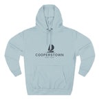 Cooperstown Inspired Fleece Hoodie, Casual Wear, Relaxation, Gift for Autumn Lovers, Travel Essential