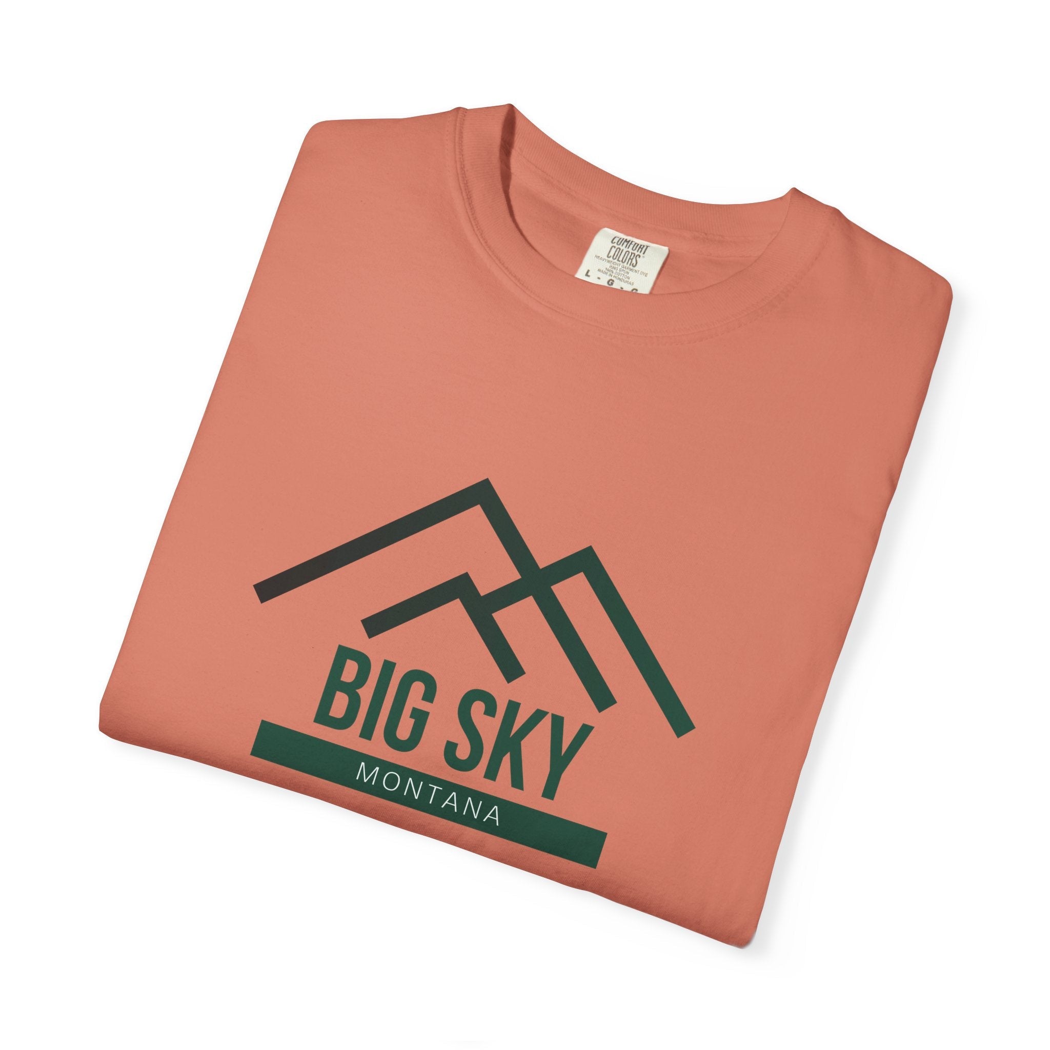 Big Sky Vibes, Unisex T-shirt, Casual Tee, Travel Souvenir, Vacation Top