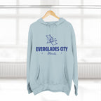 Everglades City Inspired Fleece Hoodie, Casual Wear, Relaxation, Gift for Autumn Lovers, Travel Essential