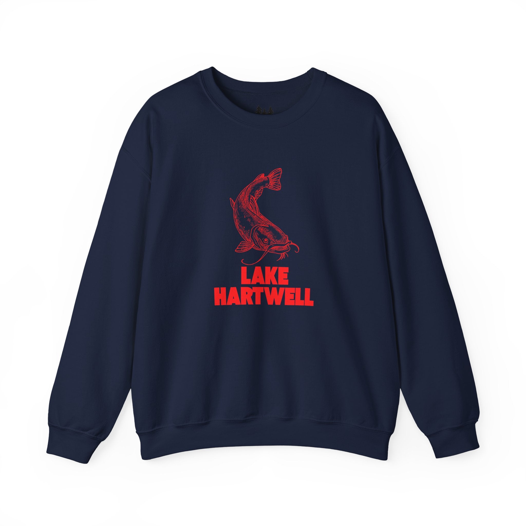Lake Hartwell Fishing Sweatshirt, Cozy Crewneck, Perfect for Outdoorsy Lovers, Casual Wear, Gift for Nature Enthusiasts, Lake Life Apparel