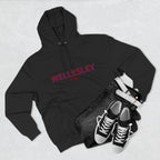 Wellesley Fleece Hoodie, Casual Sweatshirt, Cozy Layering Piece, Perfect Gift for All Occasions, Stylish Streetwear