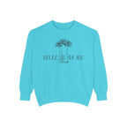 Belleair Shore Beach Vibes Unisex Sweatshirt | Garment-Dyed Comfort, Perfect for Casual Outings, Travel, Gifts, Summer Days, Bellear Shore
