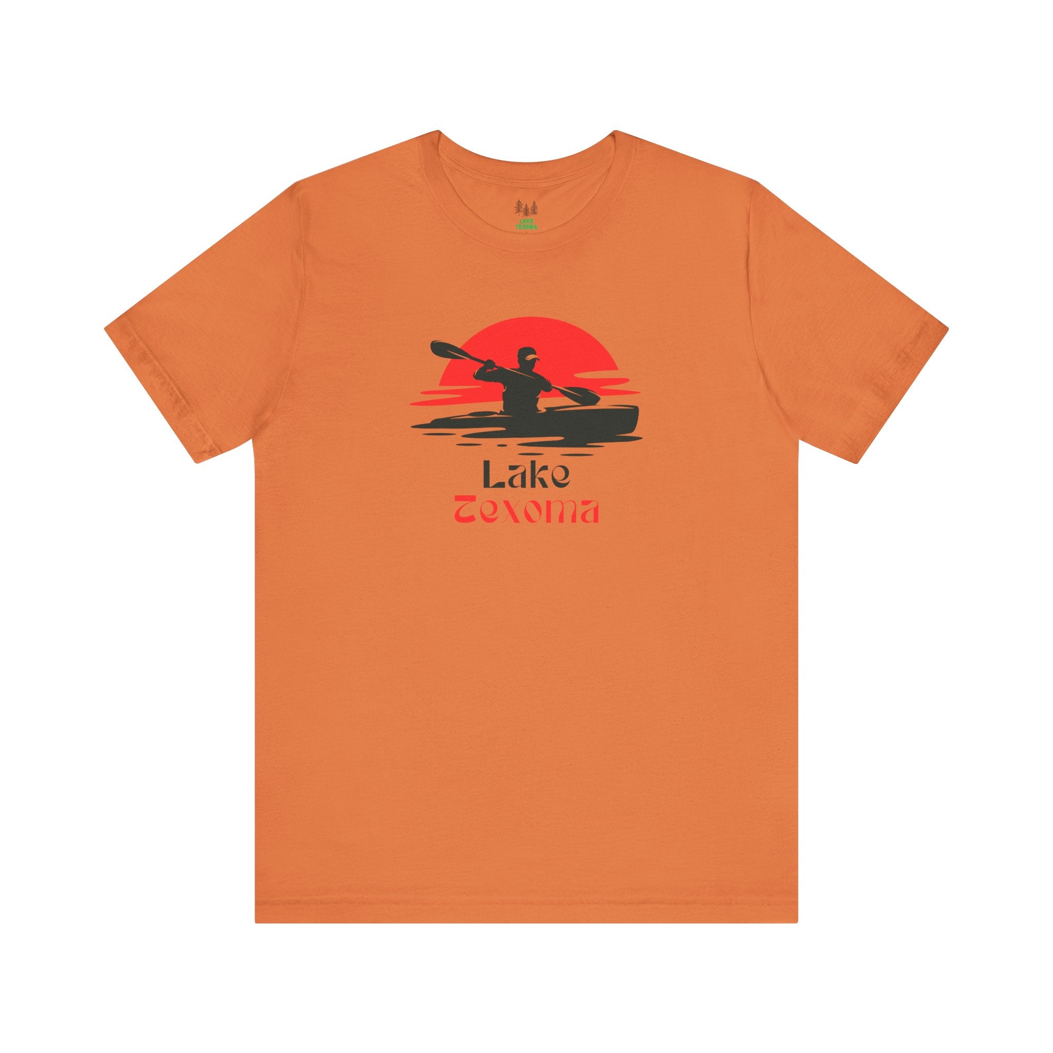 Lake Texoma Tee - Kayaking Graphic Unisex Jersey Short Sleeve Shirt, Outdoor Adventure Gift, Summer Vibes, Lake Lover Apparel