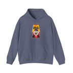 Colorful Vampire-Themed Unisex Hoodie, Perfect for Halloween, Cozy Casual Wear, Birthday Gift, Statement Piece, Fun Design