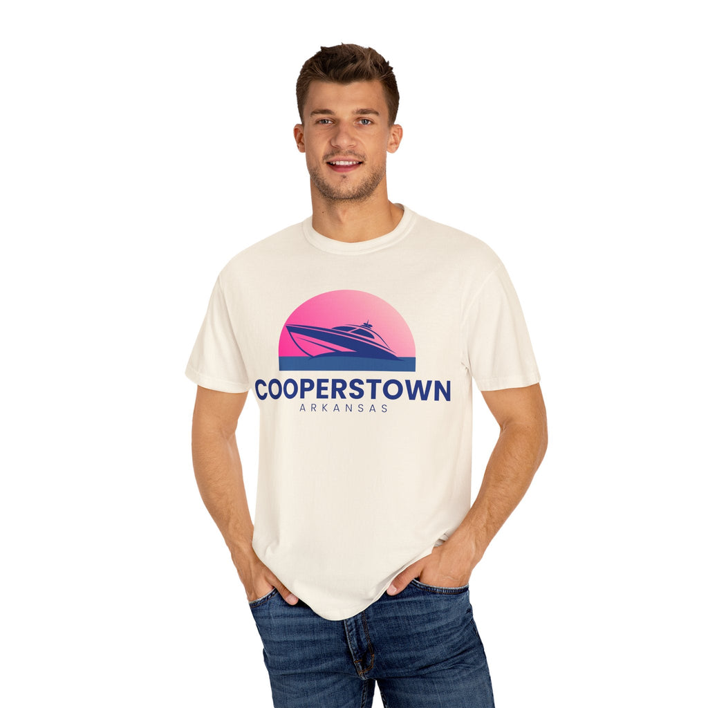 Cooperstown Vibes, Unisex T-shirt, Casual Tee, Travel Souvenir, Vacation Top