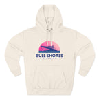 Bull Shoals Vibes Hoodie with Design, Perfect for Autumn Lovers, Comfortable and Stylish, Great Gift for Vacations