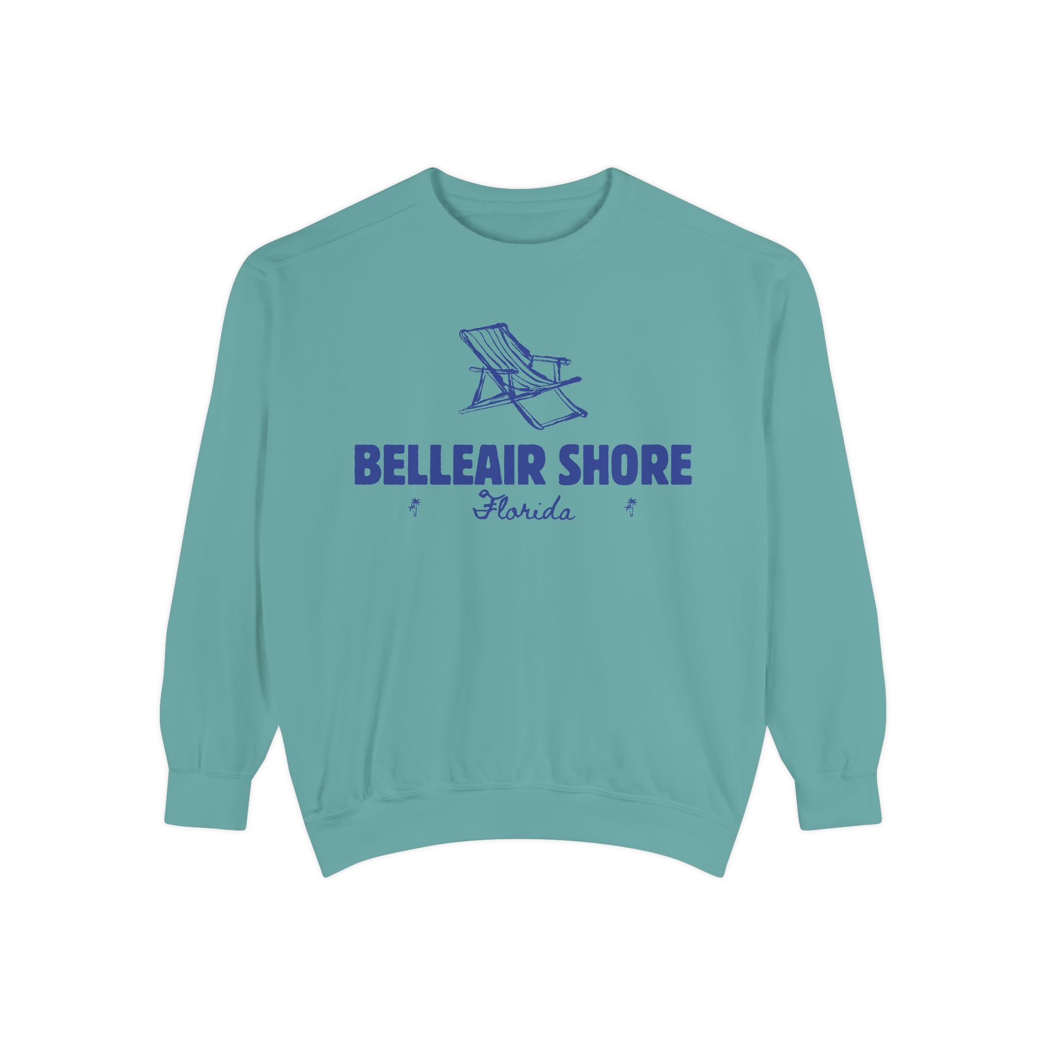 Belleair Shore Unisex Sweatshirt, Cozy Beach Vibes, Perfect Summer Gift, Florida Apparel, Relaxed Style for All