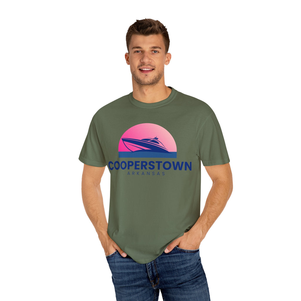 Cooperstown Vibes, Unisex T-shirt, Casual Tee, Travel Souvenir, Vacation Top