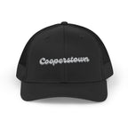 Cooperstown Sparkly Trucker Cap with Rhinestone 'Ballin' Style' Design | Trendy Snapback Hat for Fashion Lovers, Unisex Gift for Holidays