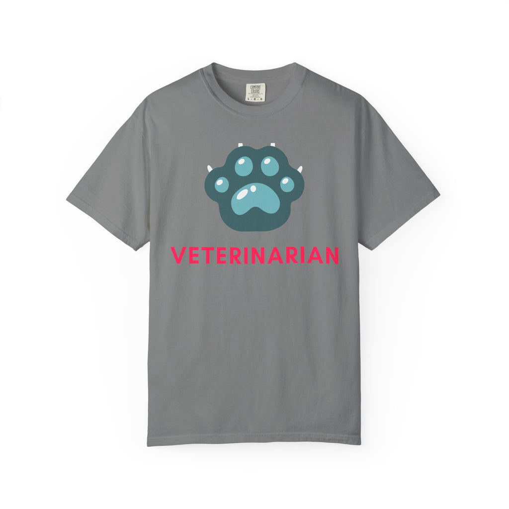 Veterinarian Themed Unisex T-Shirt, Gift for Animal Lovers, Pet Owner Apparel, Cute Veterinary Shirt, Comfortable Dog Lover Tee