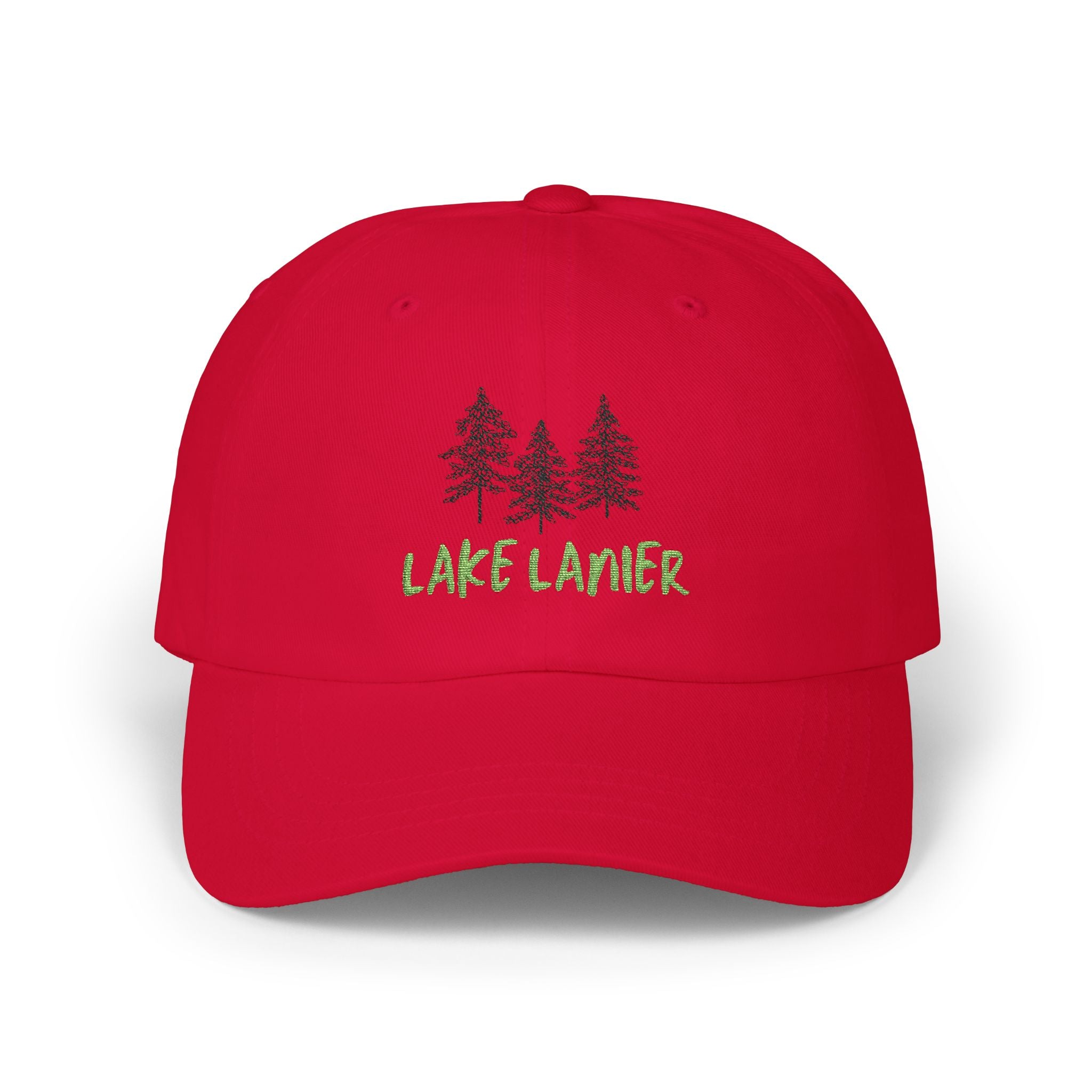 Lake Lanier Classic Dad Cap | Relaxed Fit Hat, Outdoor Accessories, Fishing Gear, Gift for Dads, Summer Style