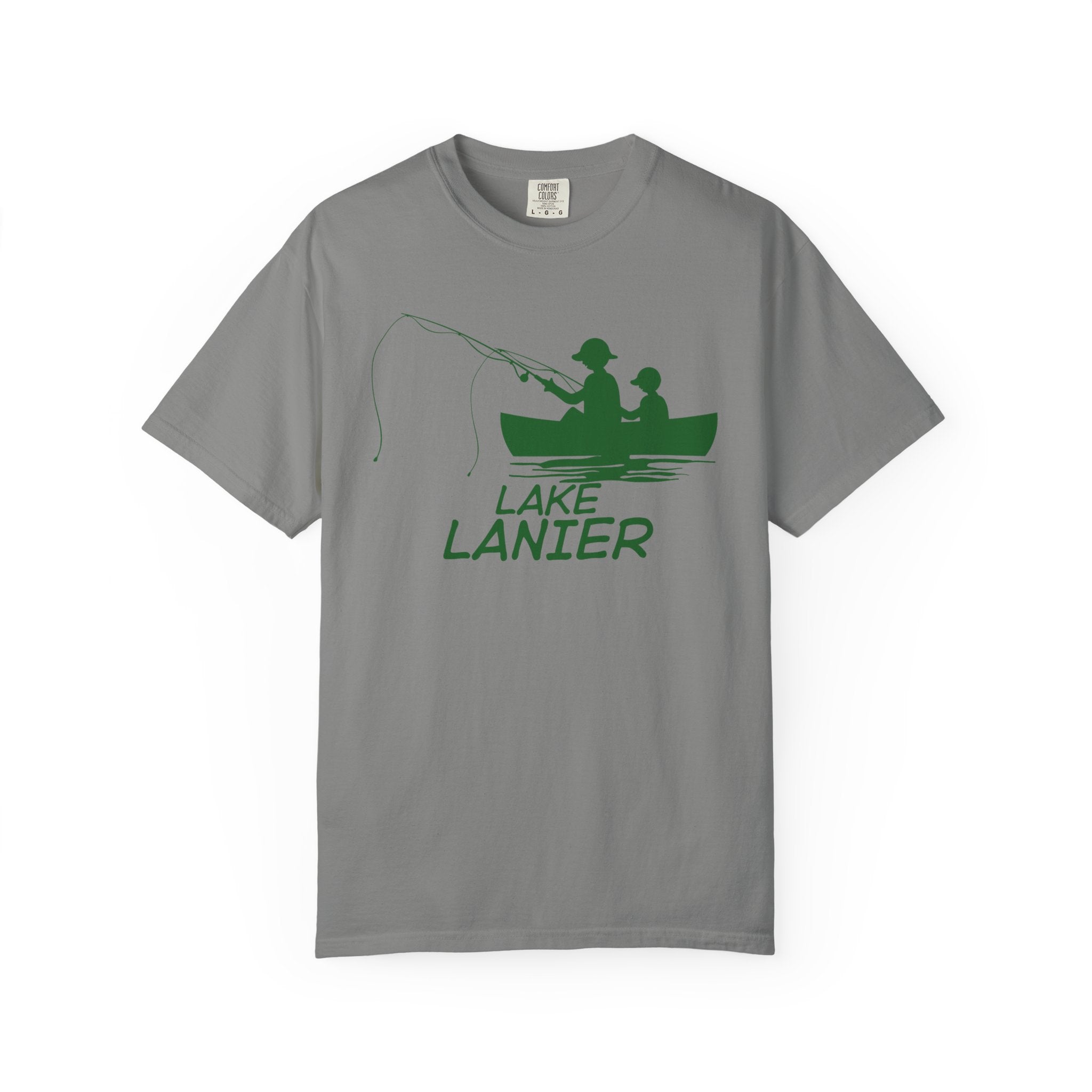 Lake Lanier Fishing Unisex T-shirt - Perfect for Gifts, Outdoor Adventures, Family Reunions, Summer Vacations, and Casual Wear