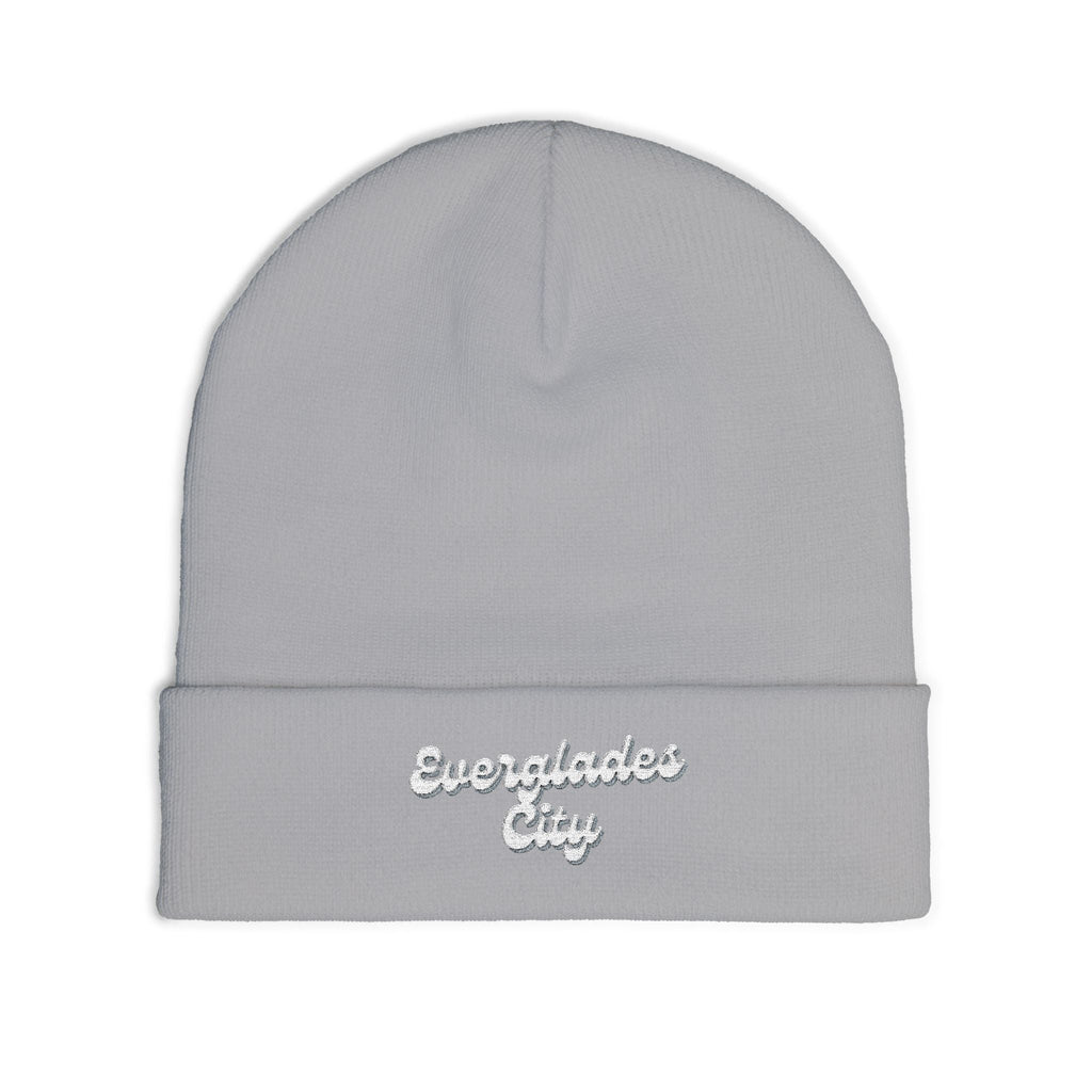 Everglades City Cozy Embroidered Knit Beanie | Winter Hat, Casual Fashion Accessory, Gift for Him/Her, Cozy Style, Outdoor Wear