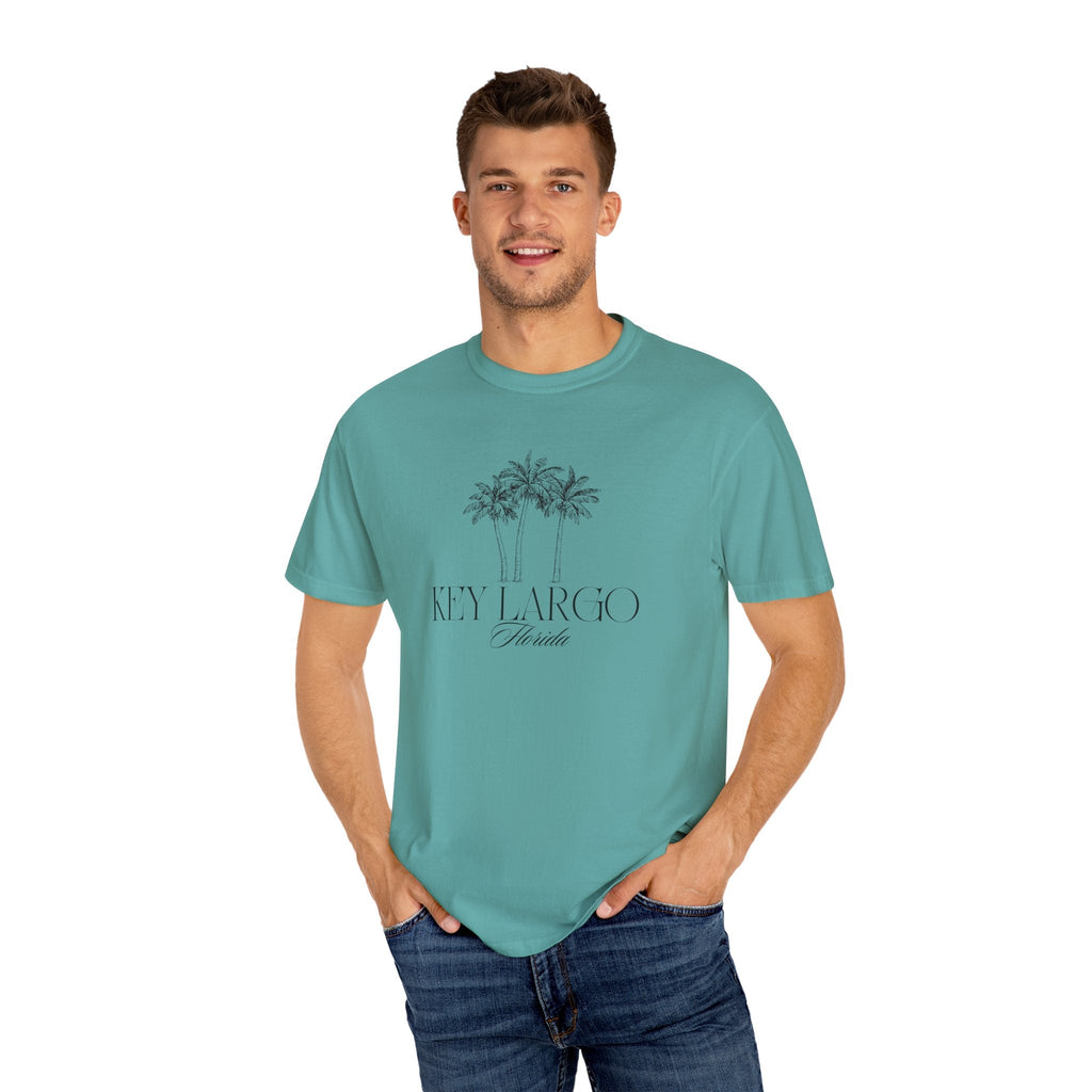 Key Largo Vibes, Unisex T-shirt, Casual Tee, Travel Souvenir, Vacation Top
