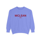 McLean Unisex Garment-Dyed Sweatshirt | Cozy Fashion, Perfect for Casual Outings, Gifts, Fall & Winter Style, Everyday Comfort