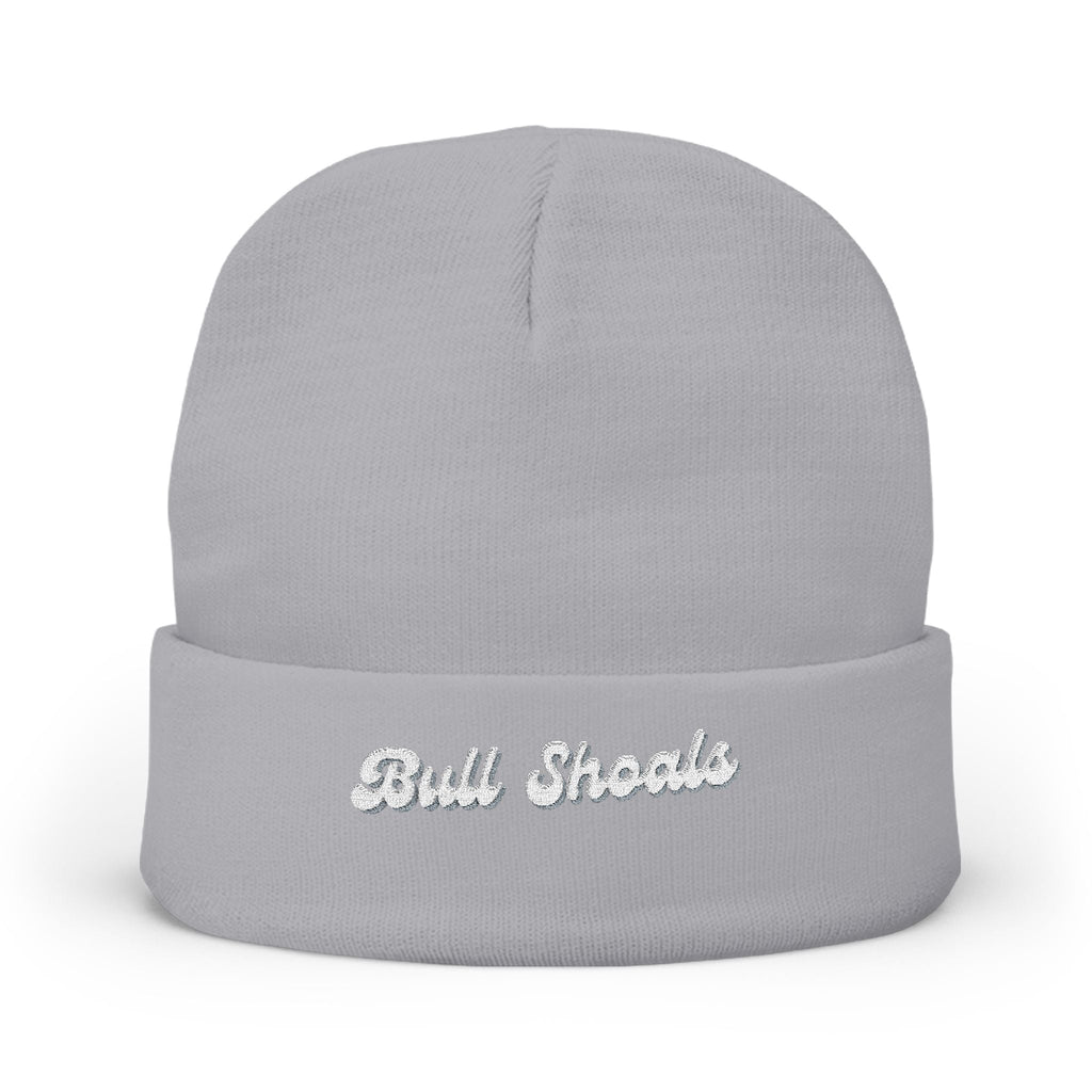 Bull Shoals Cozy Embroidered Knit Beanie | Winter Hat, Casual Fashion Accessory, Gift for Him/Her, Cozy Style, Outdoor Wear