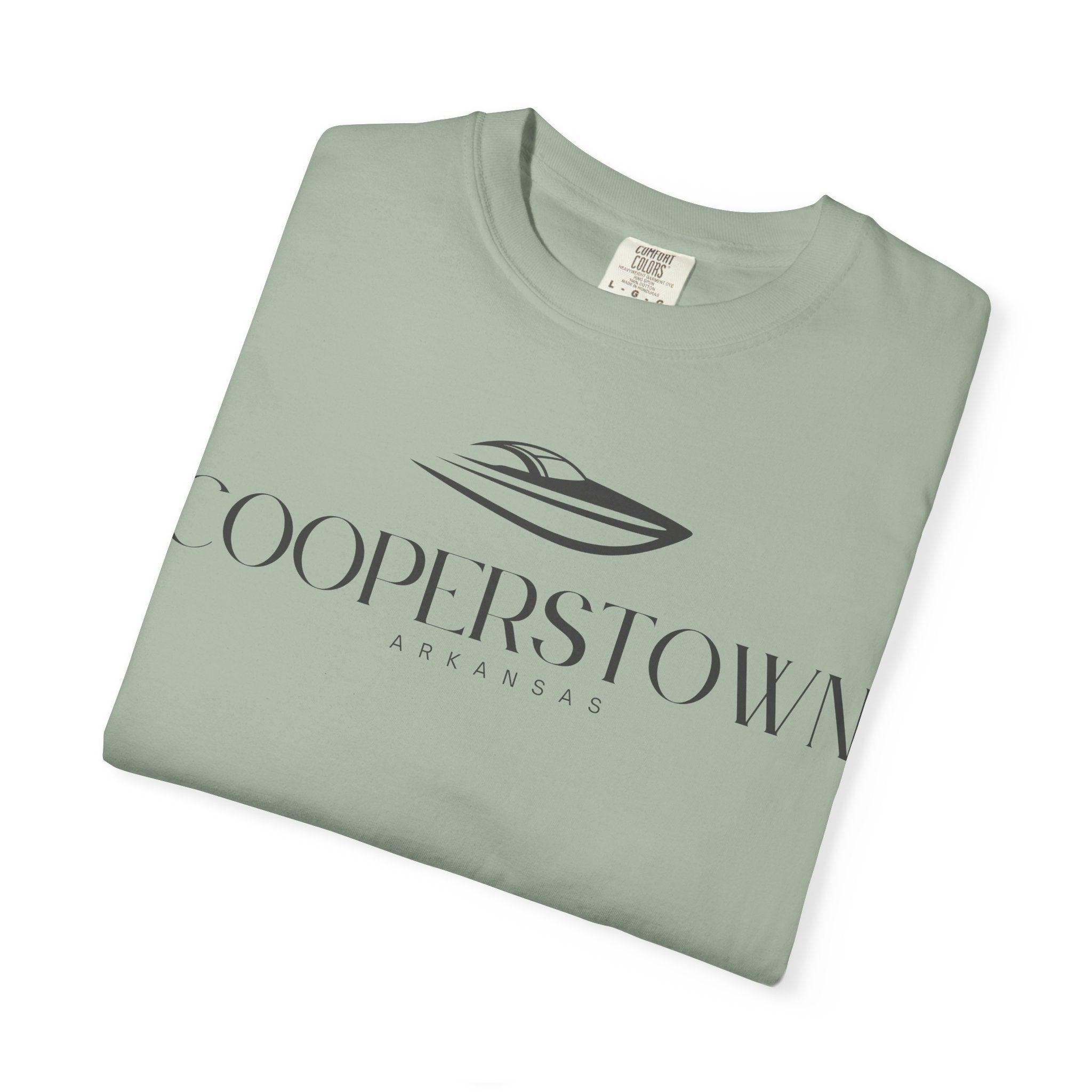 Cooperstown Chill Vibes Tee - Unisex Garment-Dyed T-shirt for Autumn Lovers, Casual Wear, Gifts for Him/Her