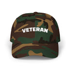 Classic Veteran Cap - Casual Style Hat for Father's Day, Veteran's Day, Outdoor Adventures, Everyday Wear, Military Pride