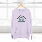 Big Sky Vibes Hoodie with Design, Perfect for Autumn Lovers, Comfortable and Stylish, Great Gift for Vacations