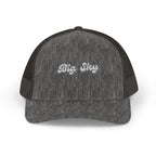 Big Sky Sparkly Trucker Cap with Rhinestone 'Ballin' Style' Design | Trendy Snapback Hat for Fashion Lovers, Unisex Gift for Holidays