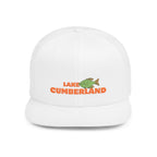 Lake Cumberland Fish Flat Bill Snapback Hat, Fishing Cap, Outdoor Gear, Lake House Gift, Summer Accessories, Stylish Headwear