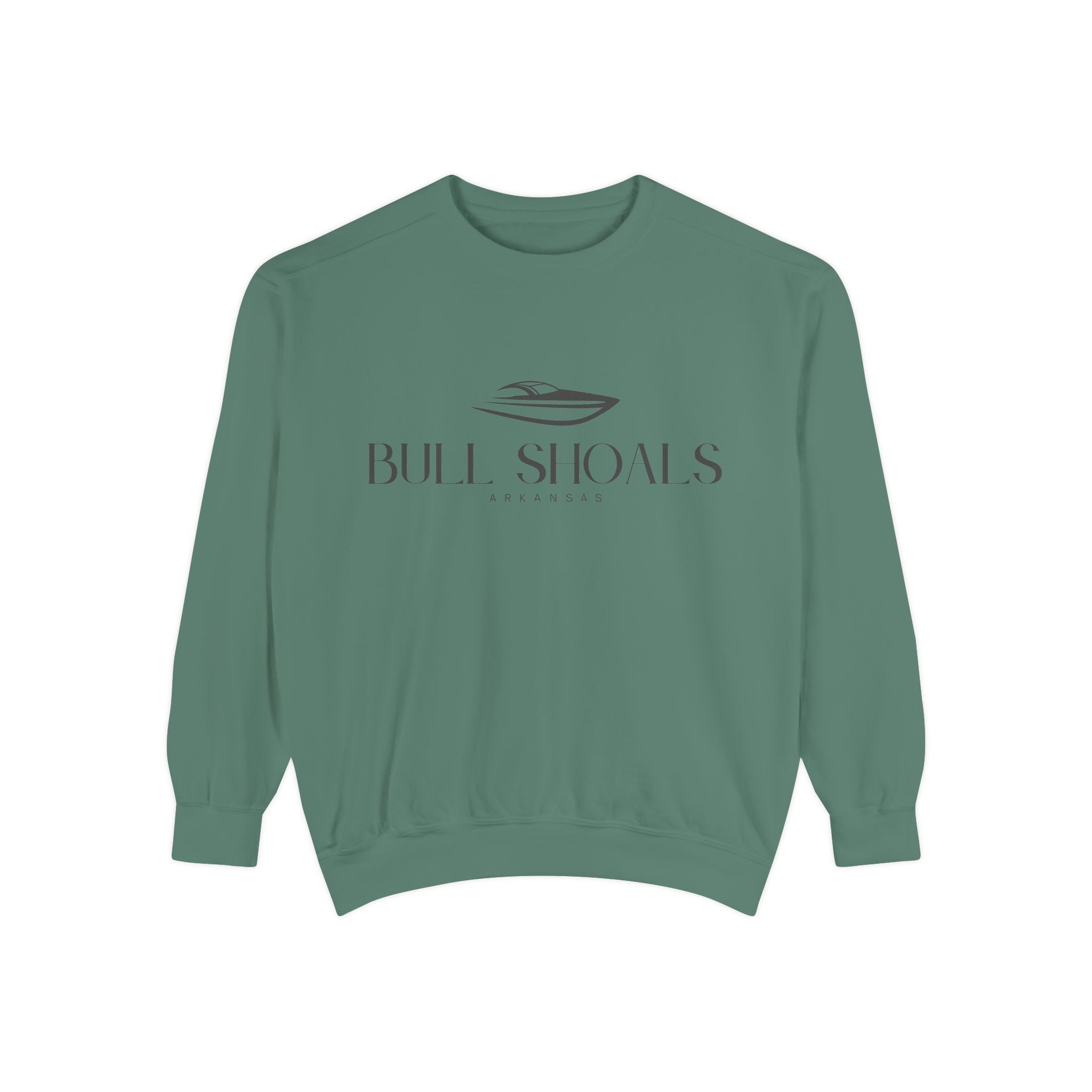 Bull Shoals Chill Vibes Sweatshirt - Unisex Garment-Dyed Style, Perfect for Lounging