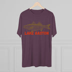 Lake Gaston Fishing Tee, Unisex Crew Neck Shirt, Summer Lake Apparel, Gift for Fishermen, Outdoor Adventure T-Shirt, Lake House Style